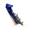 Food Grade Single Screw Pump Industrial Rotary Pump